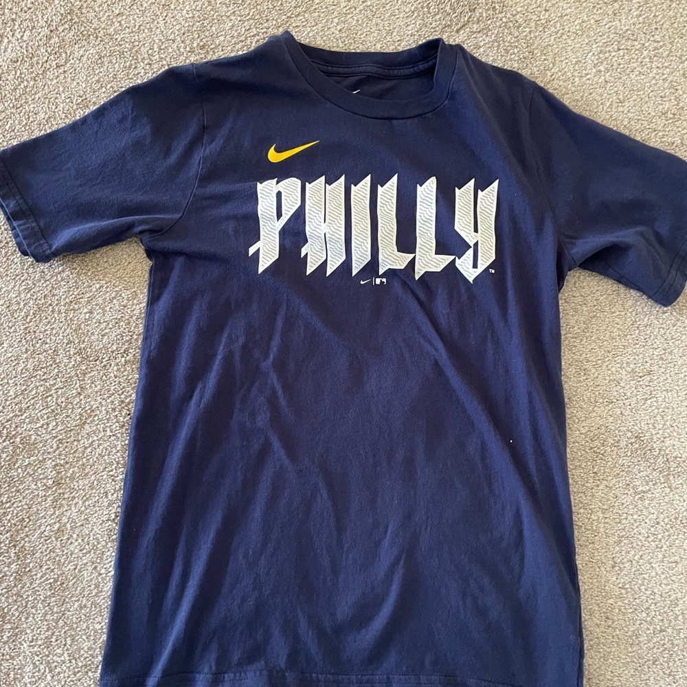Nike Kids Navy Philly Tee